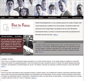 Tablet Screenshot of firstinfocus.com